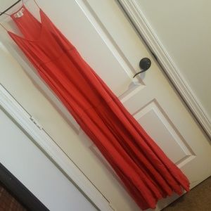 MINT CORAL SUMMER DRESS